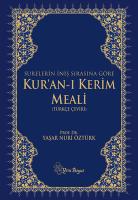Kur'an-ı Kerim Meali (Türkçe Çeviri) - Surelerin İniş Sırasına Göre