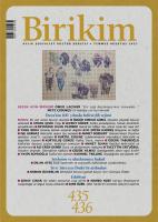 Birikim Dergisi Temmuz - Ağustos 2025 Sayı: 435 - 436