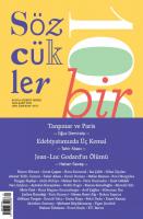 Sözcükler Dergisi Ocak-Şubat 2023 Sayı: 101