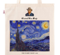 Askılı Bez Çanta - Van Gogh