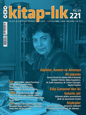 Kitap-lık Sayı: 221 / Mayıs – Haziran 2022 Kolektif