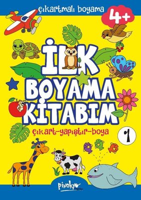 Çıkartmalı İlk Boyama Kitabım 4+ Yaş Buçe Dayı