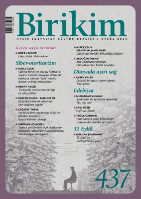 Birikim Dergisi Eylül 2025 Sayı:437