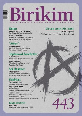 Birikim Dergisi Mart 2026 Sayı:443