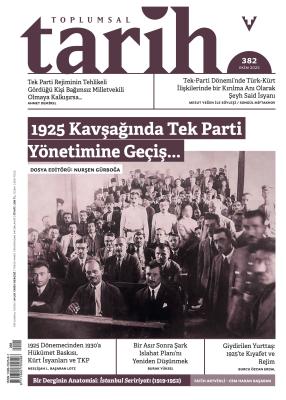 Toplumsal Tarih Dergisi Ekim 2025 Sayı:382