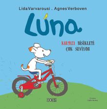 Luna Kırmızı Bisikleti Çok Seviyor